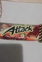 Mängden socker i Attack lískový ořech
