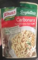 Mängden socker i Carbonara