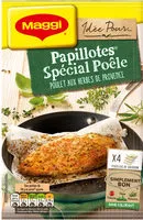 Mängden socker i MAGGI Papillotes Spécial Poêle Poulet Herbes de Provence 23,4g