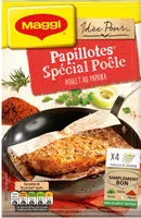 Mängden socker i Papillote Spécial Poêle paprika