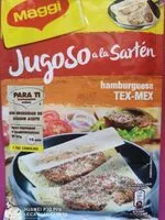 Mängden socker i Maggi Jugoso a La Sarten Hamburguesa Tex-mex