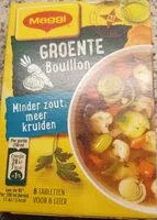 Mängden socker i Maggi groente bouillon