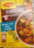 Mängden socker i Maggi rundvlees bouillon