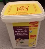 Mängden socker i Veloute d’asperges