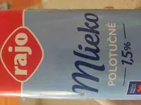 Mängden socker i Mlieko polotučné