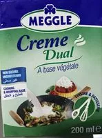 Mängden socker i Crème Dual à base végétale