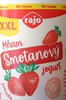 Mängden socker i Mňam smotanový jogurt jahoda