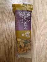 Mängden socker i Nuts & Pumpkin Seeds