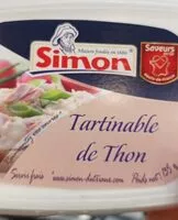 Mängden socker i Tartinable de thon