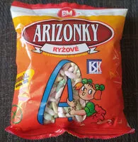 Mängden socker i Arizonky rýžové
