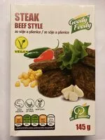 Mängden socker i Steak beef style