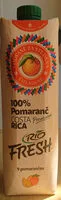 Mängden socker i 100% orange costa rica