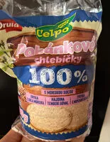 Mängden socker i Pohankové chlebíčky 100% s mořskou solí