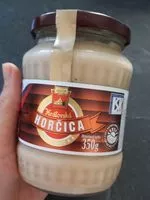 Mängden socker i Horčica plnotučná