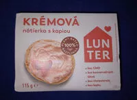 Mängden socker i Krémová nátierka s kapiou