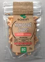 Mängden socker i Kokosové chipsy s javorovým sirupem