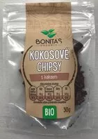 Mängden socker i Kokosové chipsy s kakaem