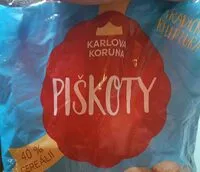 Mängden socker i Piškoty, 40% cereálií