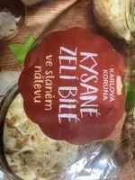 Mängden socker i Kysané zelí bílé ve slaném nálevu