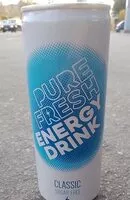 Mängden socker i Pure fresh Energy drink