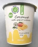 Mängden socker i Veganský fermentovaný kokosový výrobek - mango