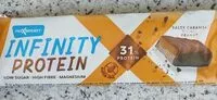 Mängden socker i Infinity protein salty caramel flavour peanut
