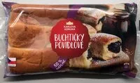 Mängden socker i Povidlové buchtičky