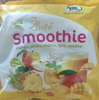 Mängden socker i žluté smoothie