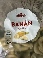 Mängden socker i Banán plátky
