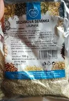 Mängden socker i Sezamová semínka loupaná