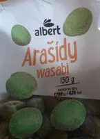 Mängden socker i Arašídy wasabi