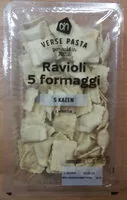 Mängden socker i ravioli 5 formaggi