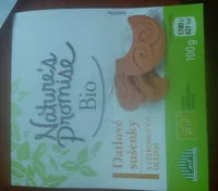 Mängden socker i Datlové sušenky s citronovým olejem