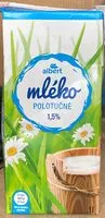 Mängden socker i Mléko polotučné