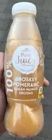 Mängden socker i Pure juicy Broskev pomeranč banán mango hrozno