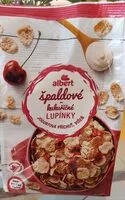 Mängden socker i Špalkové kukuřičné lupínky,jogurt a višeň