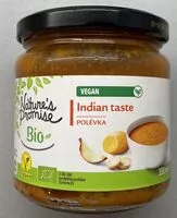 Mängden socker i Indian taste polévka