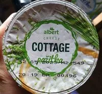 Mängden socker i Cottage cheese pažitka