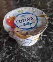 Mängden socker i cottage cheese bílý
