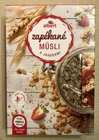 Mängden socker i Zapékané müsli s jahodami