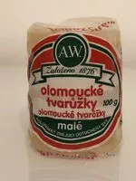 Mängden socker i Olomoucké tvarůžky malé