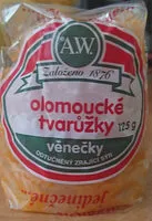 Mängden socker i Olomoucké tvarůžky věnečky