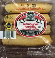 Mängden socker i Olomoucke tvaruzky