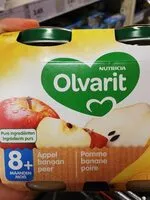 Mängden socker i Pomme banane poire