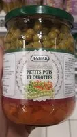 Mängden socker i Petits pois et carottes