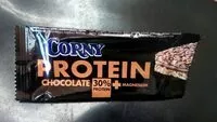 Mängden socker i Corny protein