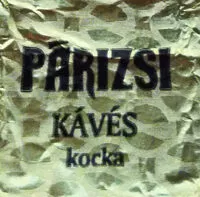 Mängden socker i Párizsi kocka, kávés