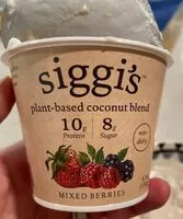 Mängden socker i Siggi’s plant based coconut blend yogurt