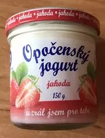 Mängden socker i Opočenský jogurt jahoda