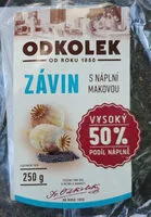 Mängden socker i ZÁVIN S NÁPLNÍ MAKOVOU